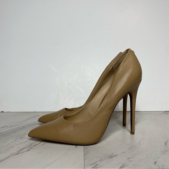 Sam Edelman Danna Tan Leather Pointy Toe Pump Heel 8.5 M - Picture 14 of 14
